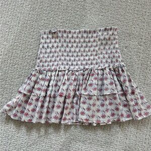 Alix of Bohemia Floral Ruffle Skirt - Size Small!